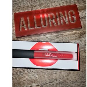 Huda Beauty Liquid Matte Lipstick Alluring Long-Wear High-Pigment Matte Finish